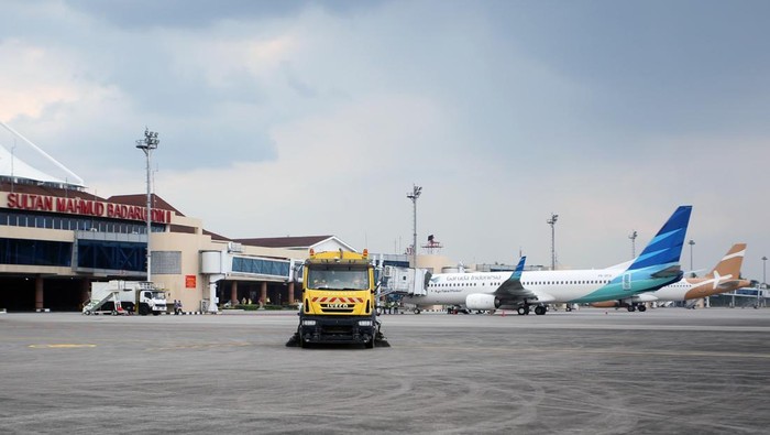 Suasana Bandara SMB II Palembang