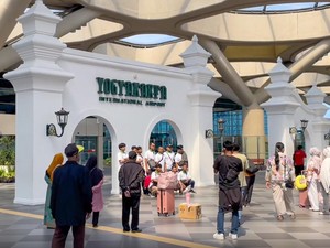 Arus Mudik Mulai Terlihat di Bandara YIA Siang Ini