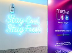 Toilet Pintar Berteknologi Sensor Hidrasi Hadir di Kawasan Dukuh Atas