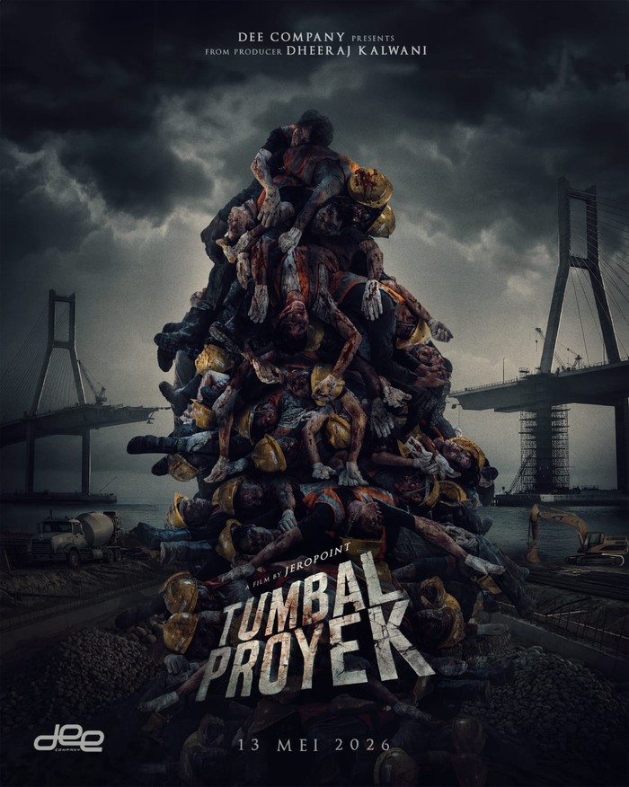 Film horor Tumbal Proyek rilis trailer, mengisahkan Yuda yang menyelidiki kematian ayahnya di proyek jembatan.