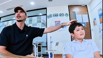 Keren! Nilai Rapor El Barack Nyaris Sempurna, Semua A hanya Satu B