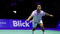 Hasil Swiss Open 2026: Ginting Kandas di Semifinal