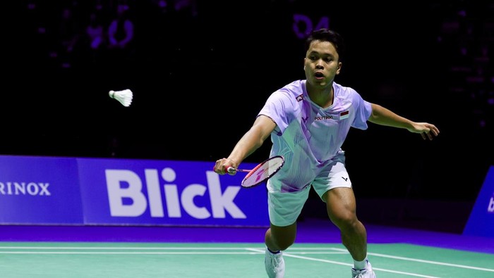 Anthony Sinisuka Ginting tersingkir di semifinal Swiss Open 2026