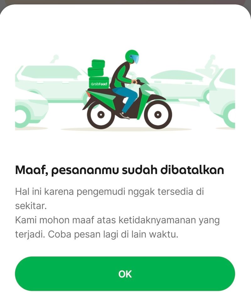 Fenomena Krisis Ojol! Pesan Makanan Online Bisa Nunggu Berjam-jam