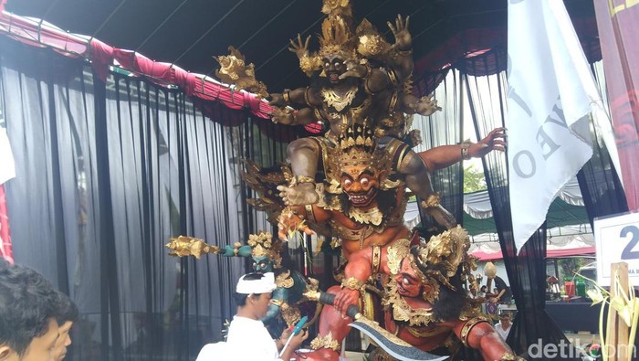 Festival Ogoh-Ogoh Singasana III 2026 di Tabanan digelar Minggu (15/3/2026).