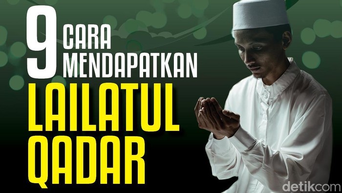 infografis amalan malam lailatul qadar