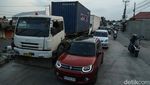 Potret Kondisi Simpang Jomin, Ramai Lancar