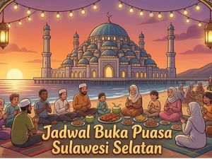 Waktu Buka Puasa dan Adzan Maghrib Wilayah Sulawesi Selatan Hari Ini, Selasa 17 Maret 2026