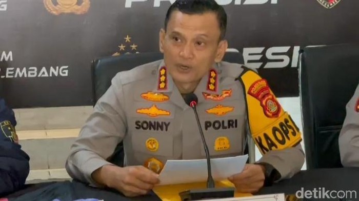 Kapolrestabes Palembang Kombes Sonny Mahar Budi Adityawan