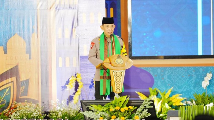 Kapolri Jenderal Listyo Sigit Prabowo menekankan pentingnya soliditas seluruh pihak dalam menjaga stabilitas keamanan nasional. (dok Polri)
