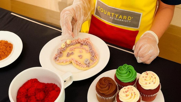 Kegiatan untuk anak-anak saat staycation di Courtyard Dago Bandung