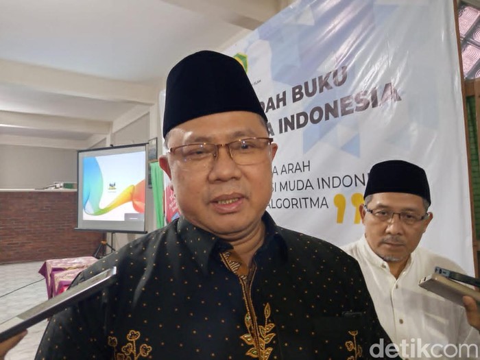 Kepala Kantor Wilayah (Kakanwil) Kemenag Provinsi Jawa Tengah, Saiful Mujab di Ponpes Al Inayah, Nglarangan, Tempuran, Kabupaten Magelang, Sabtu (14/3/2026).