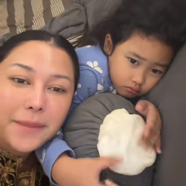 Hebat! Gewa Putri Glenn Fredly dan Mutia Ayu Gak Drama Bangun Sahur