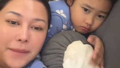 Hebat! Gewa Putri Glenn Fredly dan Mutia Ayu Gak Drama Bangun Sahur