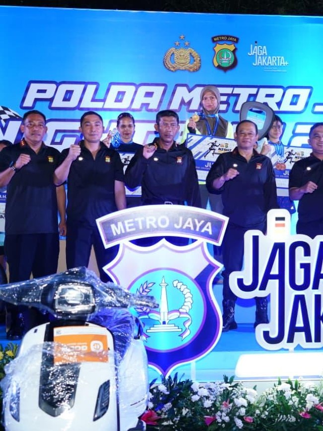 Serunya Night Run Jaga Jakarta, Salurkan Energi Positif Anak Muda