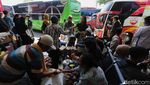Pantauan Arus Mudik di Terminal Kalideres