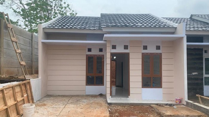 Penampakan rumah di Kabupaten Pesawaran Lampung