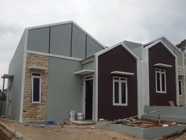 Penampakan rumah di Kabupaten Pesawaran Lampung