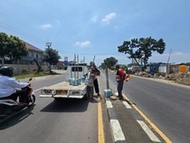 Polisi Tutup 186 U-Turn di Jalur Pantura Indramayu Selama Mudik Lebaran