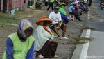 Penyapu Koin Masih Marak di Jembatan Sewo Meski Dilarang