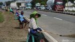 Penyapu Koin Masih Marak di Jembatan Sewo Meski Dilarang