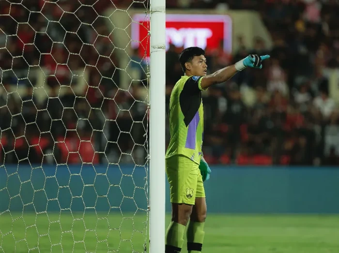 Kiper Persis Solo Muhammad Riyandi. Foto diunggah Sabtu (14/3/2026).
