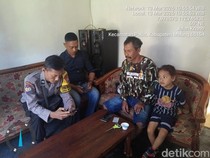 Tega! Emak-emak Masker Pink Gasak Anting Bocah 5 Tahun di Pakis Malang