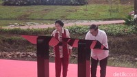 Megawati dan Pramono Resmikan Taman Bendera Pusaka