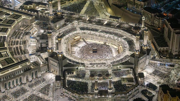 Suasana Masjidil Haram pada 10 hari terakhir Ramadan. Foto diunggah pada 14 Maret 2026.