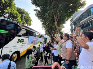 Cerita Warga Palembang Nyaris Ketinggalan Bus Mudik Gratis ke Jogja