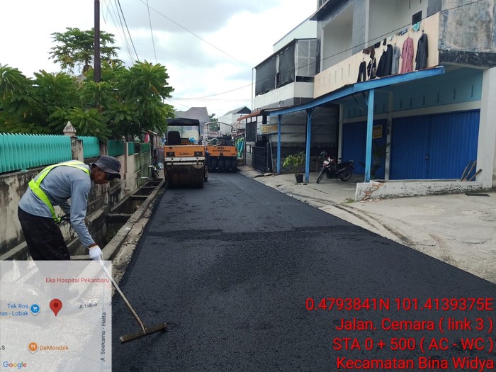 **10 Tahun Terbengkalai, Jalan Teluk Leok dan Tobek Godang Kini Terangaspal!**