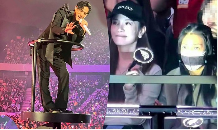 Anak dan Istri Vic Chou di Konser Reuni F3