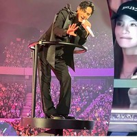 Vic Chou Tampil Perdana di Depan Anak & Istri di Konser F3, Beri Fanservice