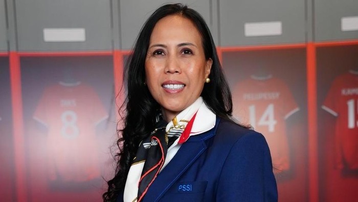 Anggota Komite Eksekutif (Exco) PSSI Vivin Cahyani Sungkono
