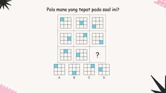 Uji IQ dan Ketelitian Mata, Temukan Pola Tersembunyi dalam 10 Detik!