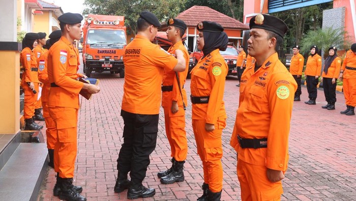 Basarnas Palembang siagakan ratusan personel sambut untuk hadapi Lebaran 2026.