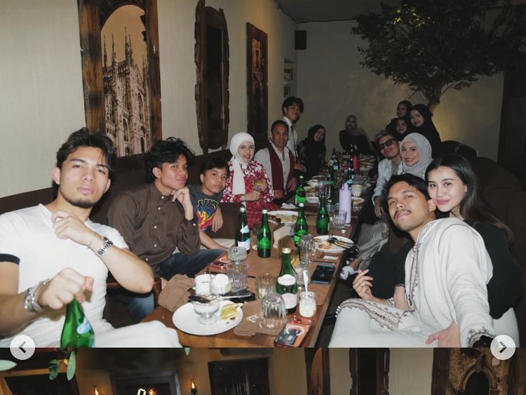Gaya Aurel Hermansyah-Aaliyah Massaid, 2 Menantu saat Bukber Gen Halilintar