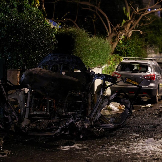 Dampak Serangan Rudal Iran di Wilayah Israel Tengah