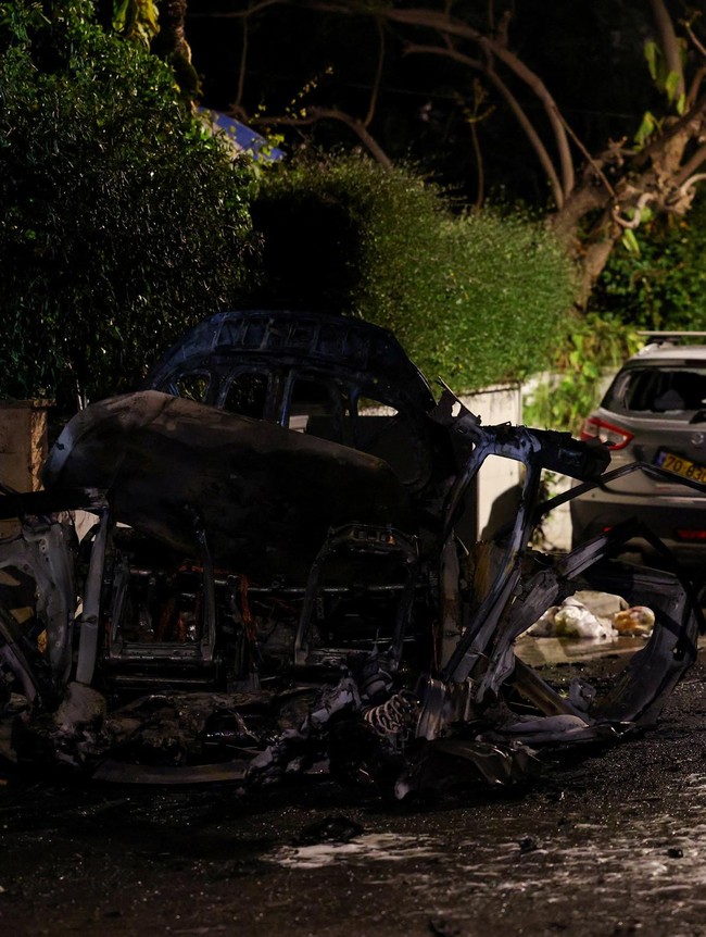 Dampak Serangan Rudal Iran di Wilayah Israel Tengah