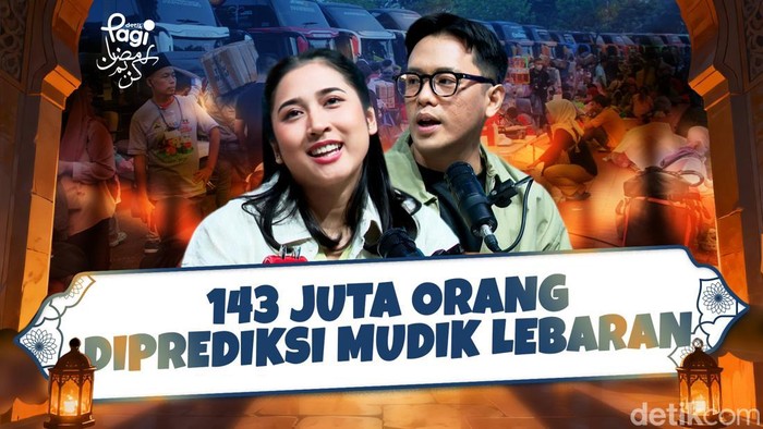 Detik Pagi | 143 Juta Orang Diprediksi Mudik Lebaran
