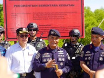 KKP Segel Pemanfaatan Ruang Laut 30 Ha di Gresik