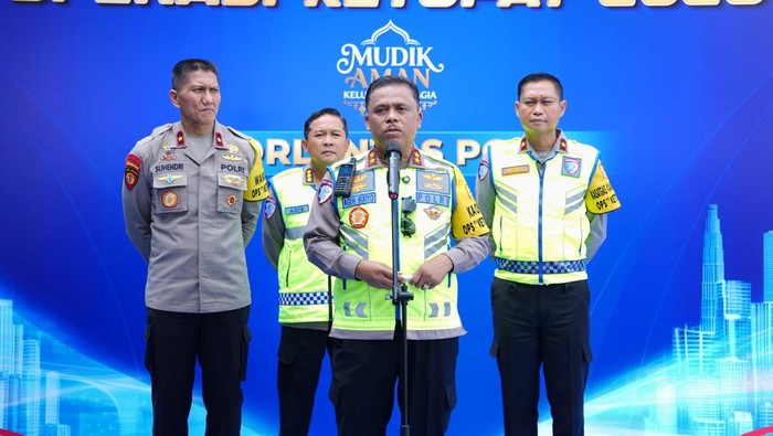 Kakorlantas Siap Tangan Di Depan, Antisipasi Banjir Arus Lalin Mudik Sore Ini