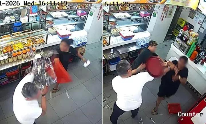 Heboh! Pegawai Nasi Padang Dipukul Pelanggan gegara Hal Sepele