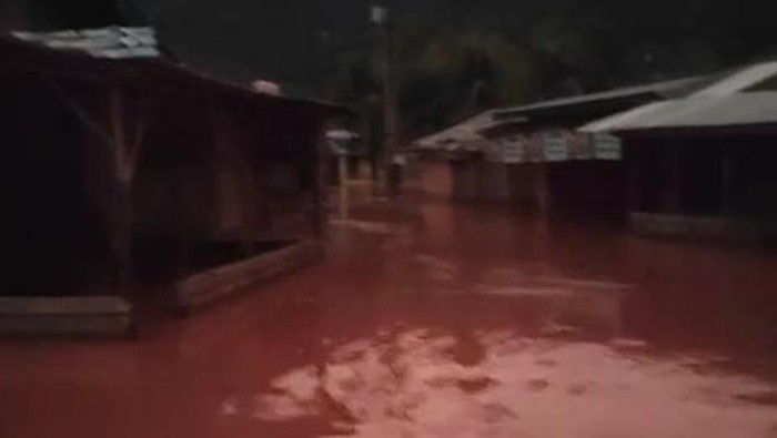 Kondisi banjir di Kabupaten Tapteng (Foto: Dok. Istimewa)