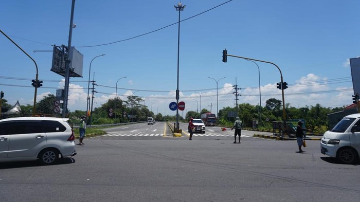 Jalur arteri Bandar Kedungmulyo Jombang rawan macet saat arus mudik