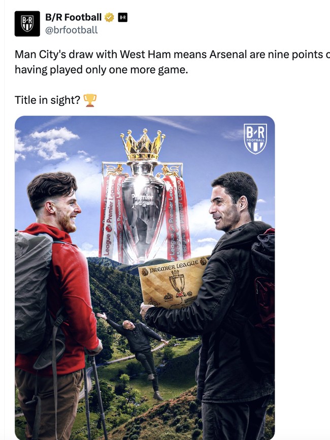 Meme Arsenal Makin Dekat Jadi Jawara Liga Inggris