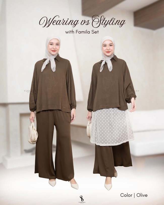 One set polos dari Tuscany.