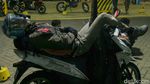 Pemudik Motor Padati Pelabuhan Ciwandan Saat Dini Hari