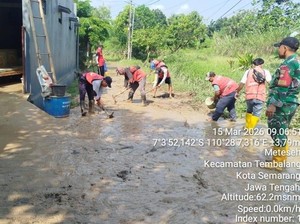Pemkot Semarang Perkuat Tanggul Dinar Indah Usai Diterjang Banjir Kiriman