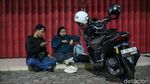 Potret Pemudik Malam Mulai Lintasi Pantura